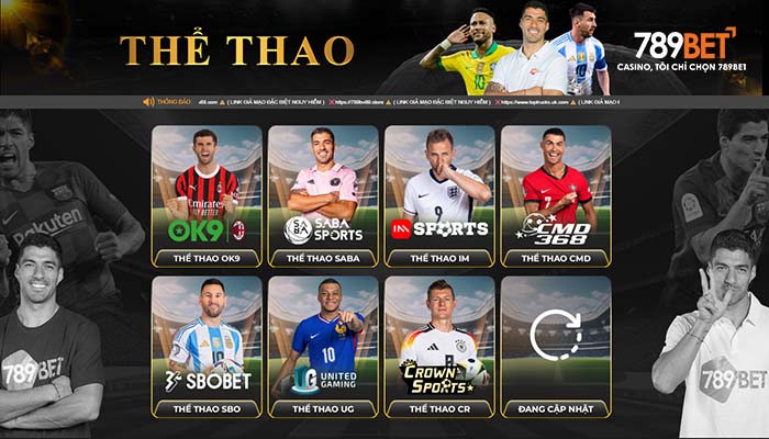 Cá cược thể thao trực tuyến đỉnh cao cùng 789BET Cá cược thể thao trực tuyến đỉnh cao cùng 789BET