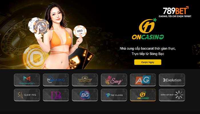 Casino 789BET hợp tác với nhiều nha cung cấp hàng đầu