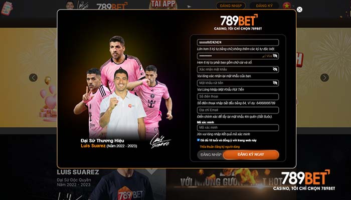 Đăng ký tài khoản 789BET dễ dàng và an toàn Đăng ký tài khoản 789BET dễ dàng và an toàn