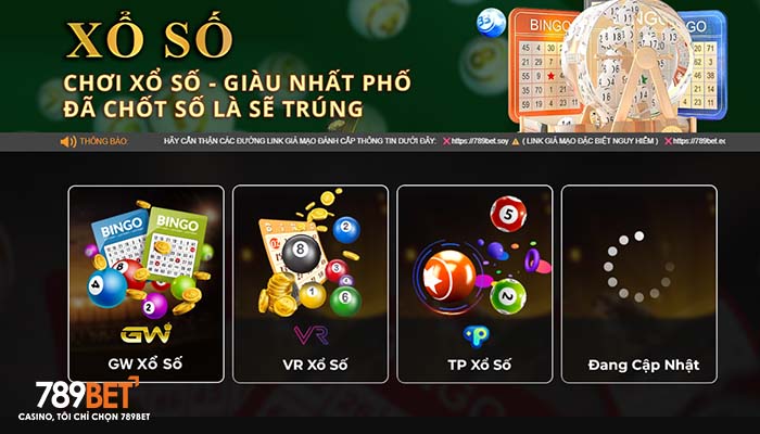 Xổ Số 789BET hợp tác với nhiều nhà cung cấp uy tín